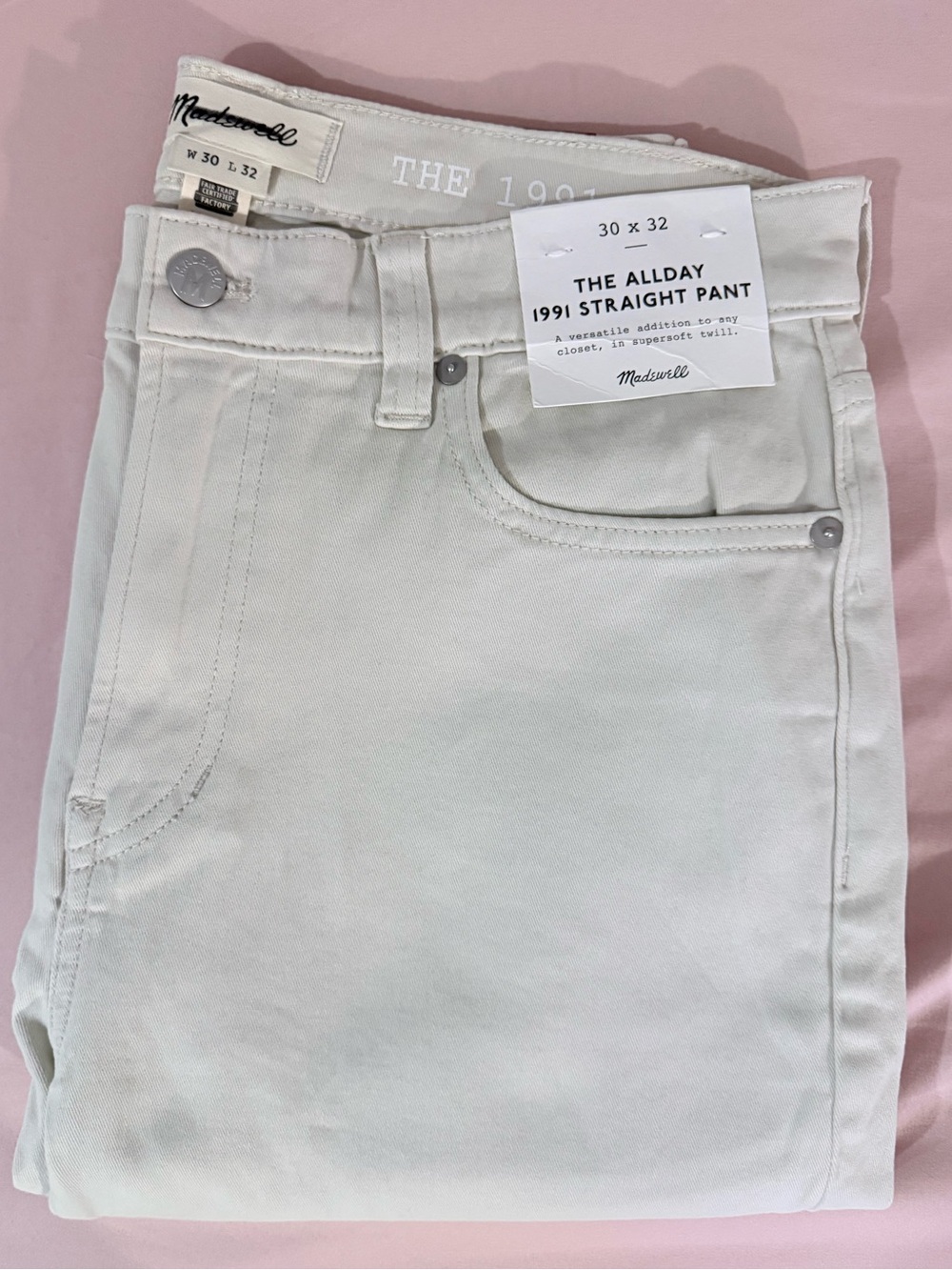 Madewell The All-day 1991 Straight pant